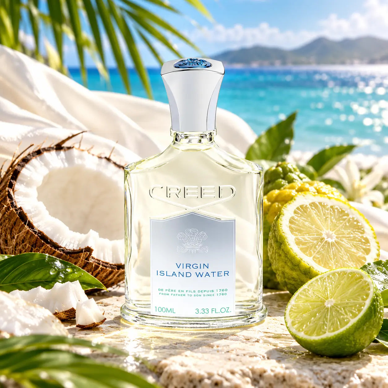 Virgin Island Water fragrance scene