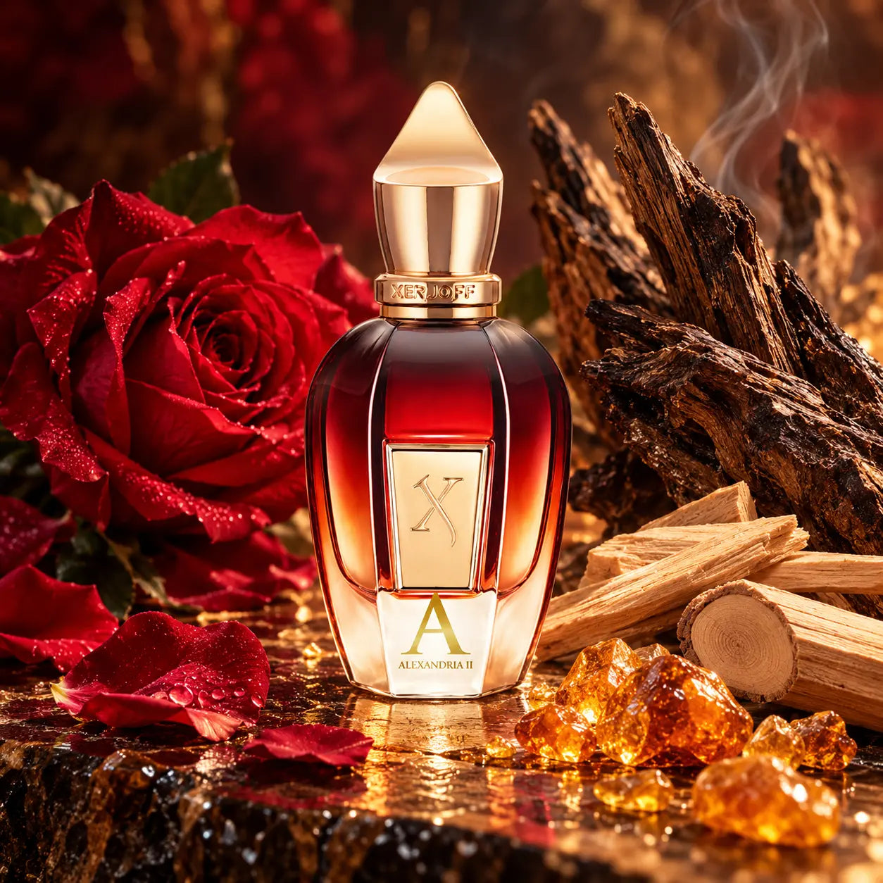 Alexandria II fragrance scene