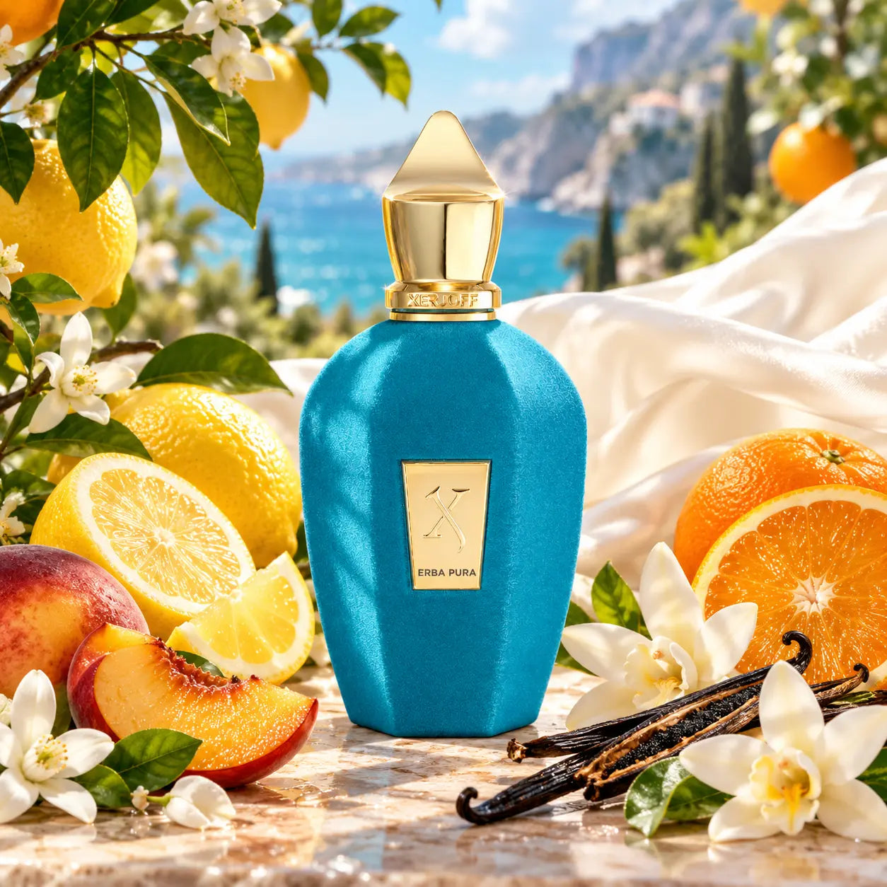 Erba Pura fragrance scene