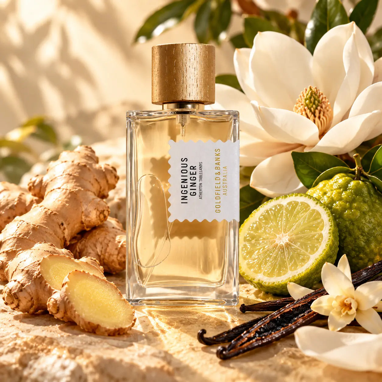 Ingenious Ginger fragrance scene