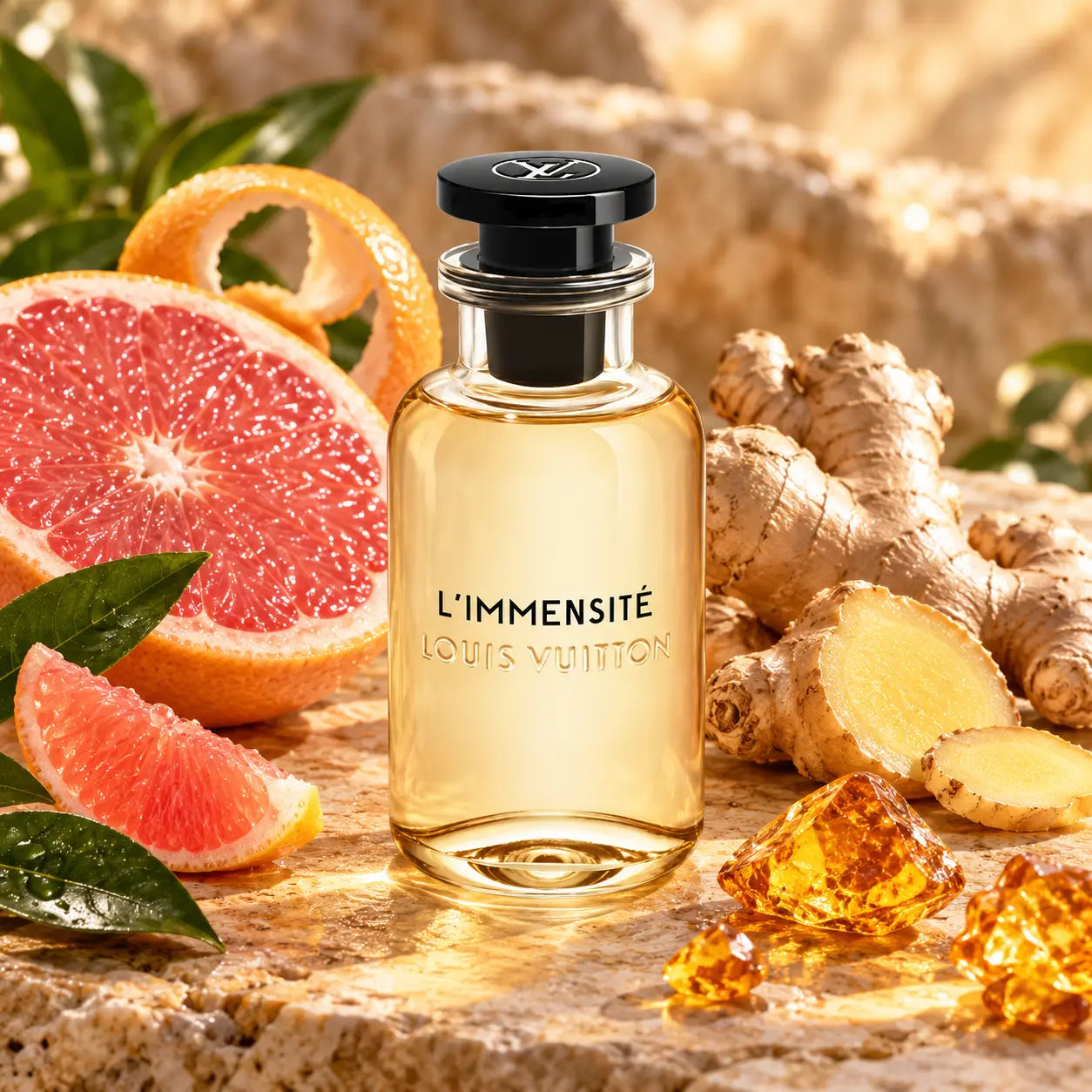 L’Immensité fragrance scene
