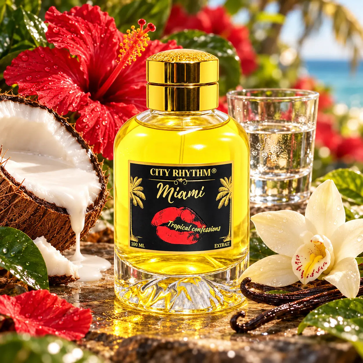 Miami Tropical Confessions fragrance scene