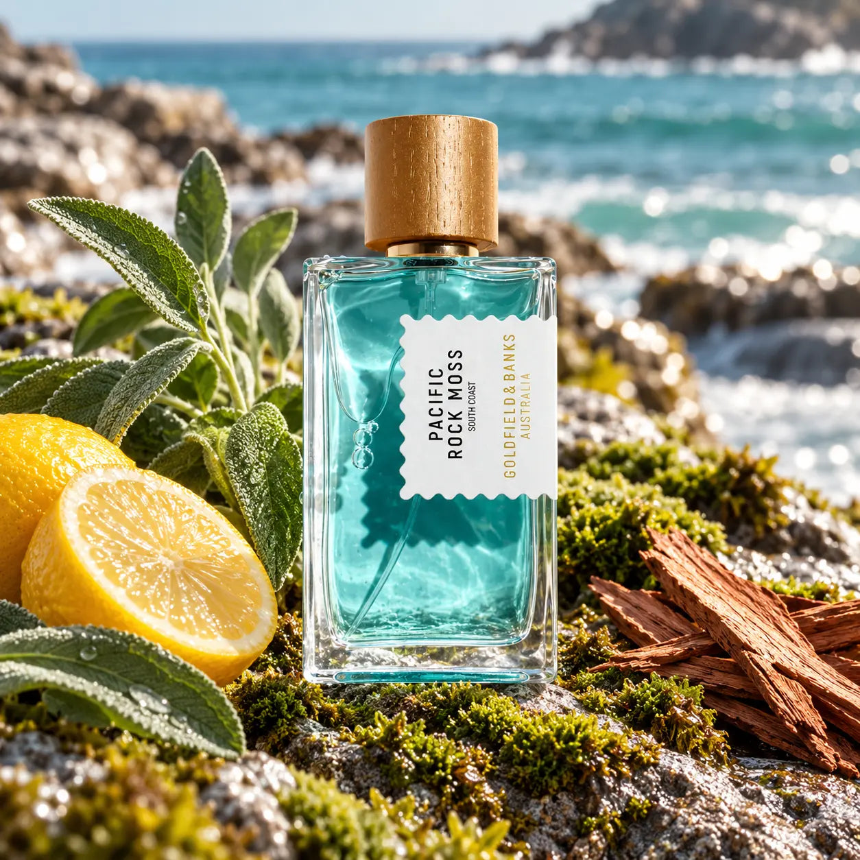 Pacific Rock Moss fragrance scene