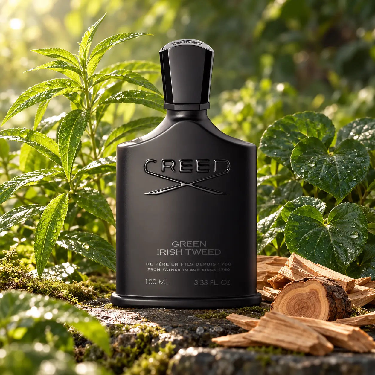 Green Irish Tweed fragrance scene