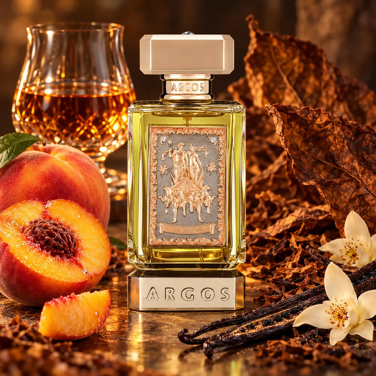 Triumph of Bacchus fragrance scene