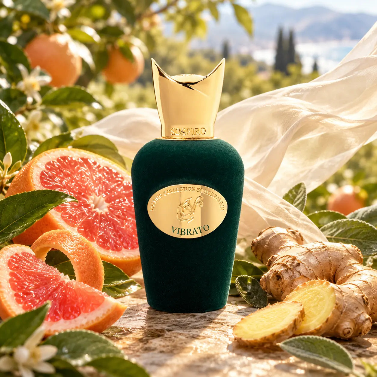 Vibrato fragrance scene