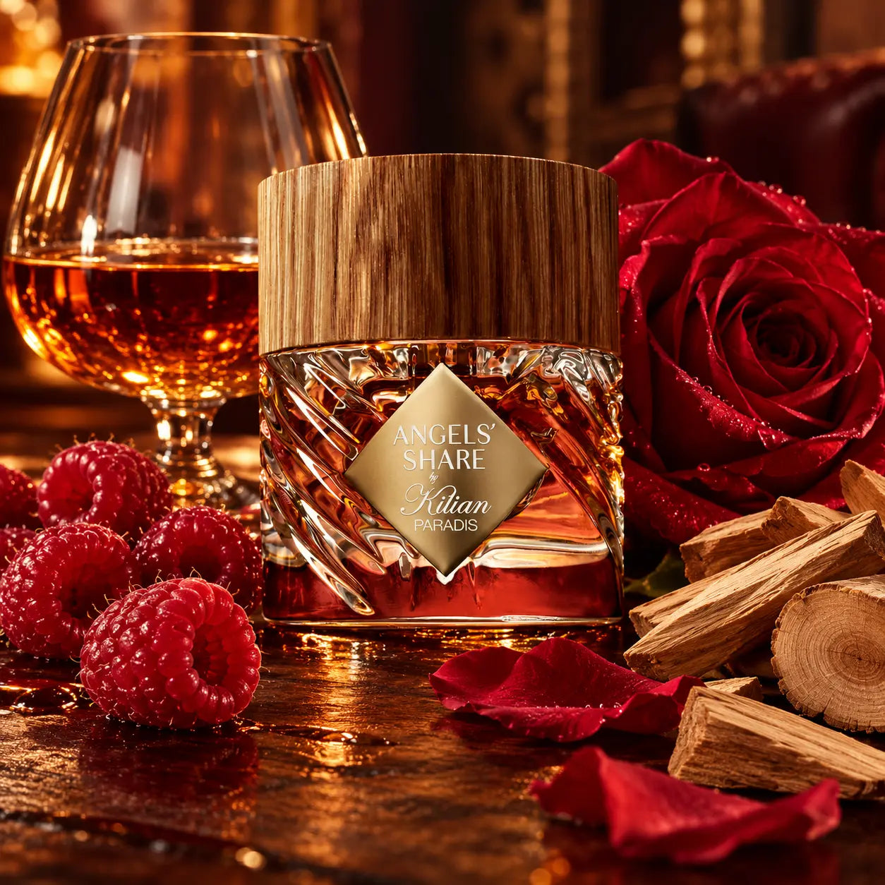 Angels’ Share Paradis fragrance scene
