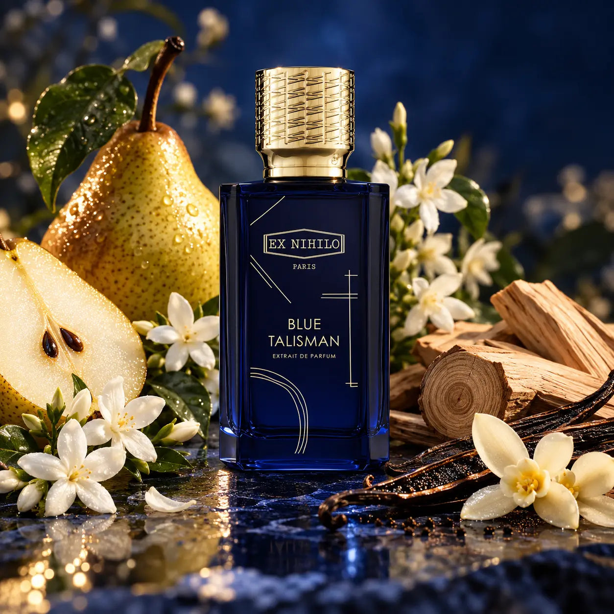 Blue Talisman Extrait fragrance scene