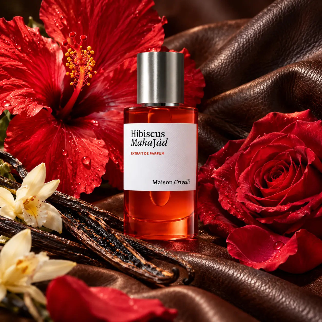 Hibiscus Mahajád fragrance scene