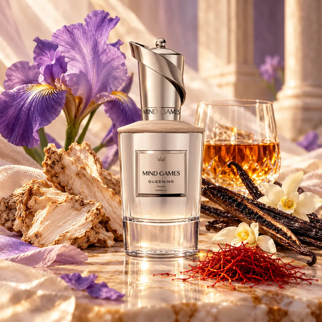 Queening fragrance scene