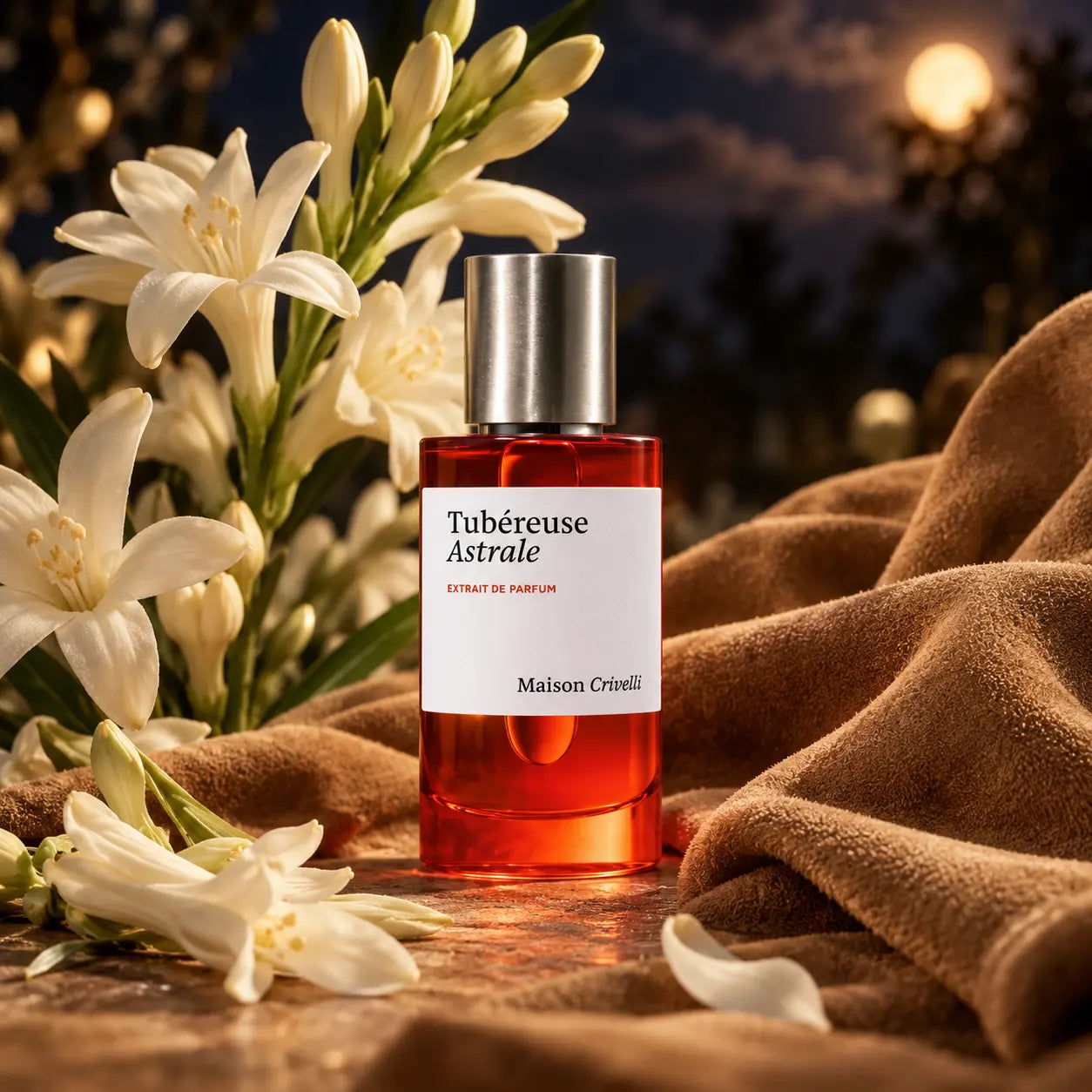 Tubéreuse Astrale fragrance scene